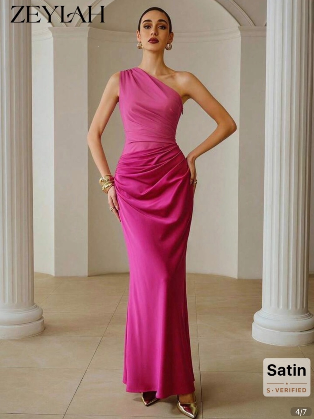 New Pink formal dress - Picture 3 of 3